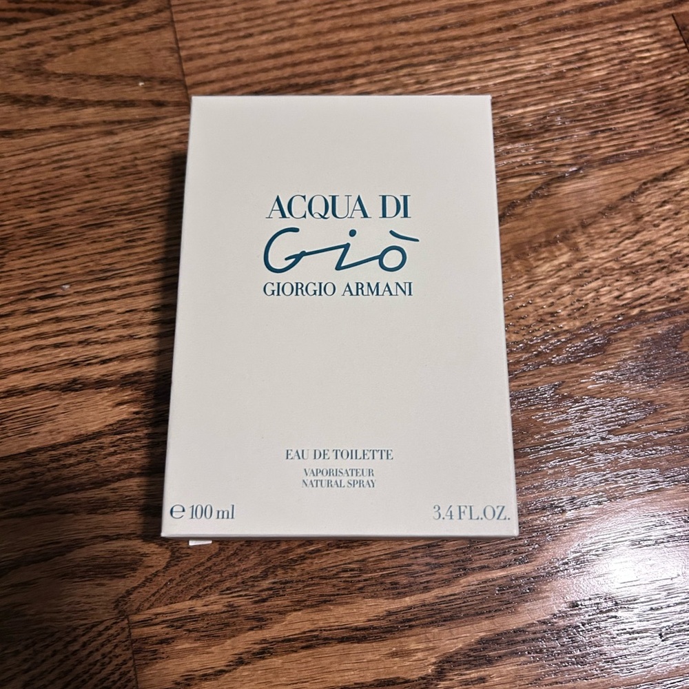 Acqua di Gio nwot women’s perfume 3.4 fl oz retired out of production NWOT - Picture 10 of 15